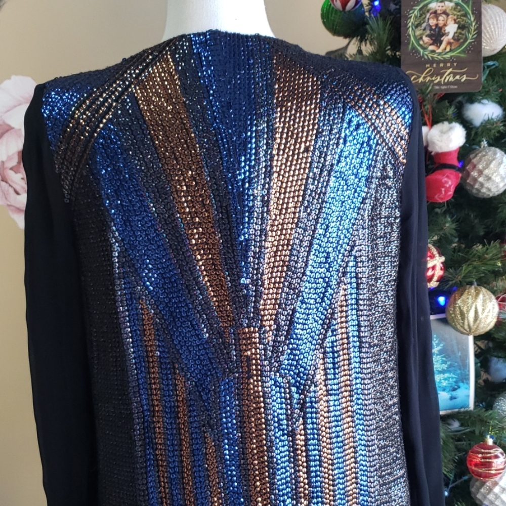 French Connection Deco Sequins Jacket - Picture 3 of 6